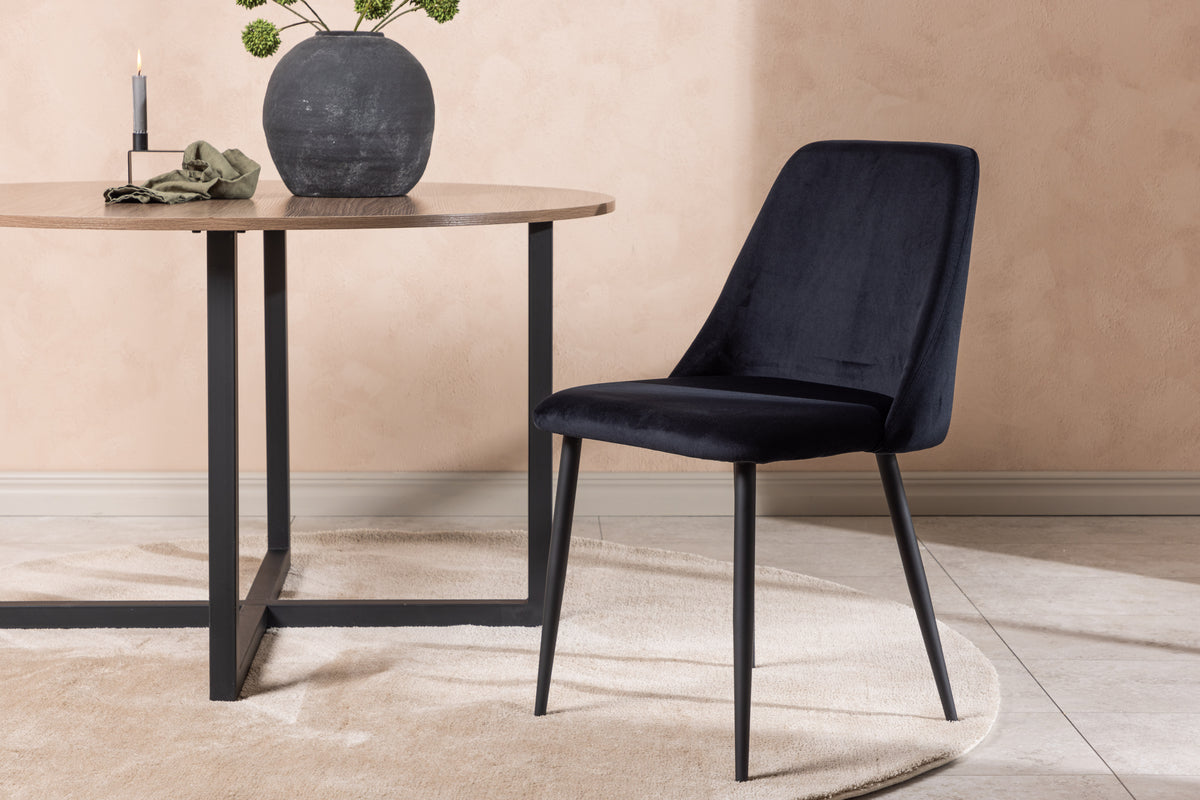Linsell Spisebordsstol | Sort