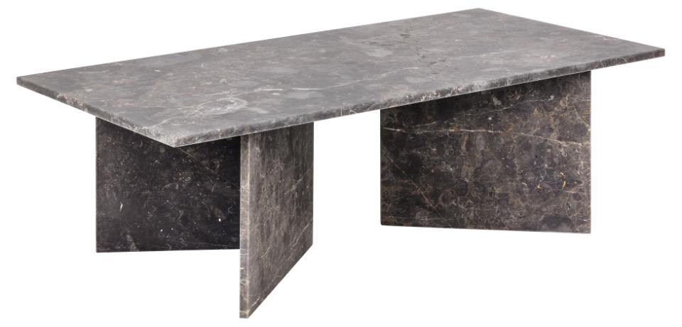 Vega Sofabord 140 x 70 cm | Mørk Marmor