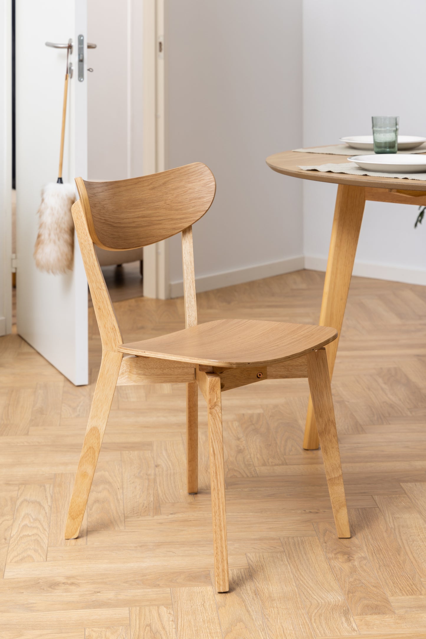 Asger spisebordsstol | Lys Eg
