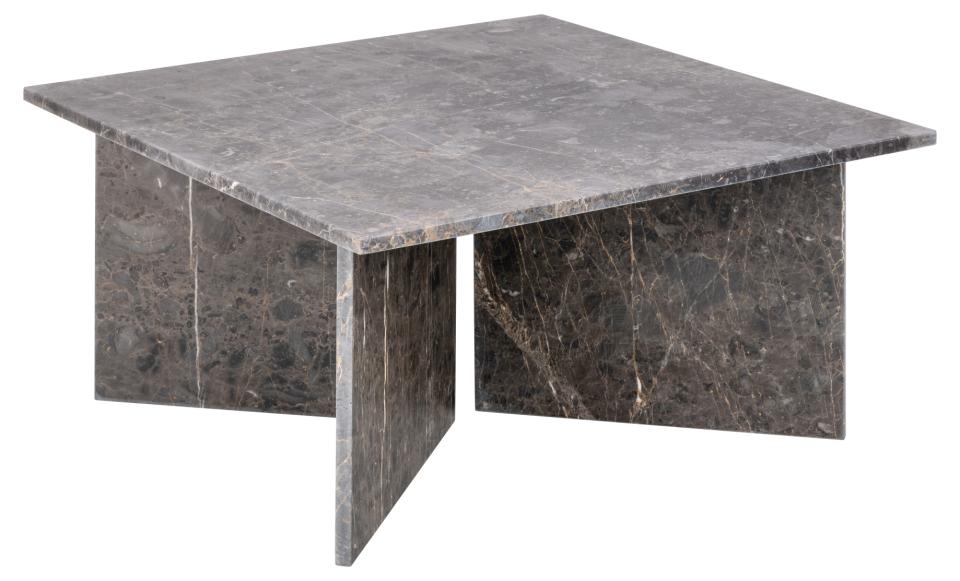Vega Sofabord 90 x 42 cm | Mørkt Marmor