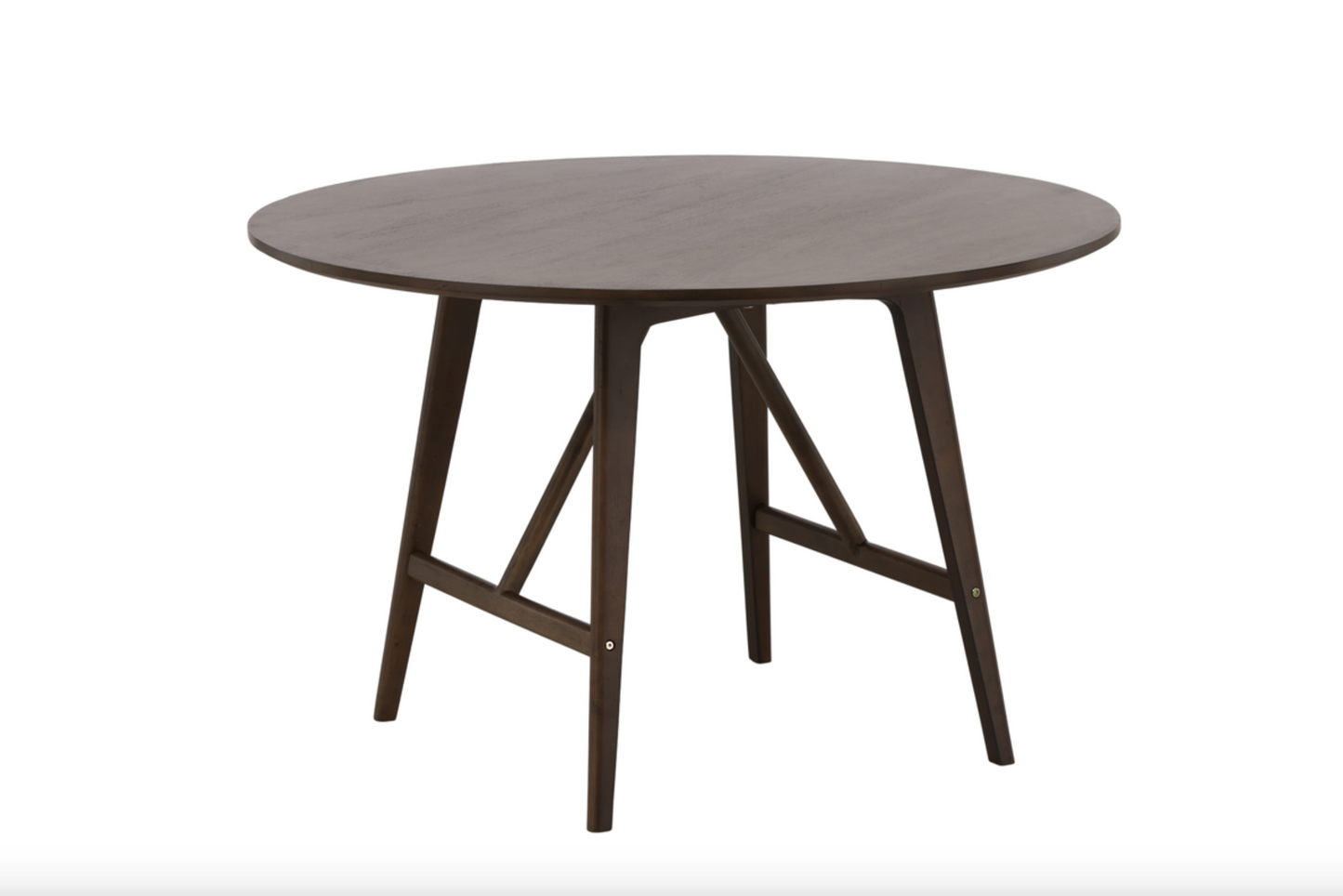Kaseidon Spisebord, Ø100 cm | Mørkebrunt