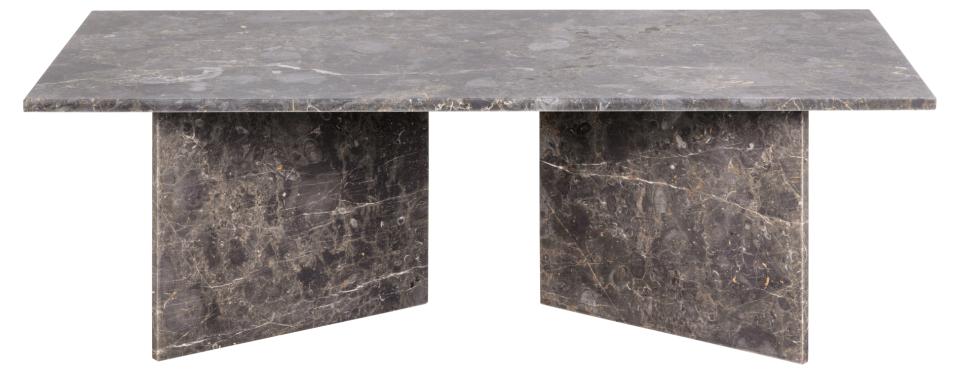 Vega Sofabord 140 x 70 cm | Mørk Marmor