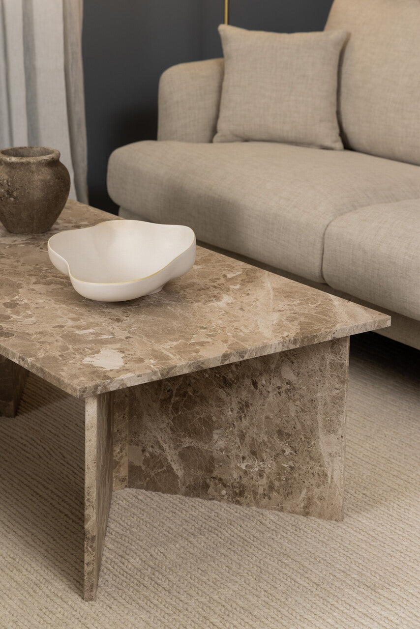 Vega Sofabord 140 x 70 cm | Marmor
