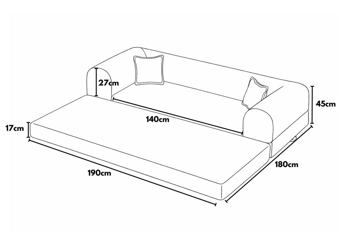 Cordia Sovesofa | Creme