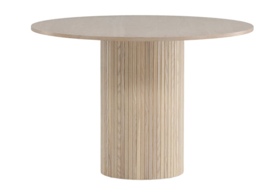 Bøstad Spisebord, 110 cm | Hvidpudset