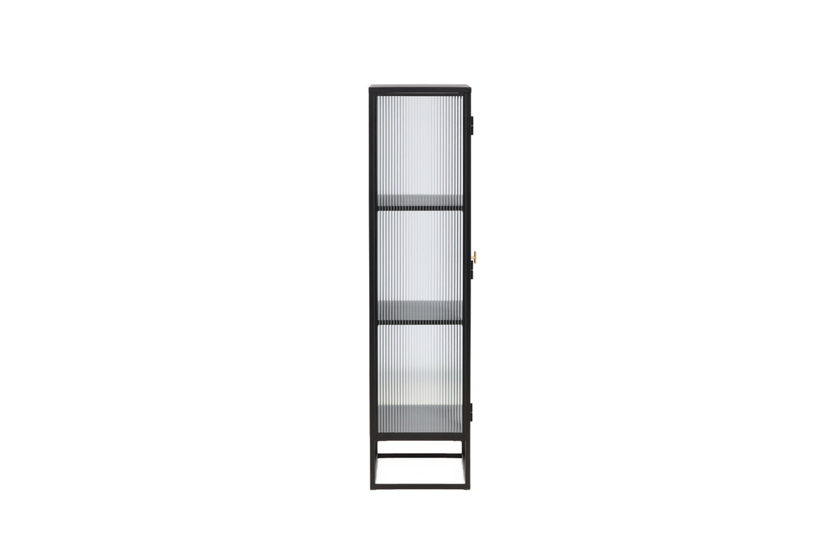 Garis Vitrineskab, 170 x 70 x 40 cm | Sort