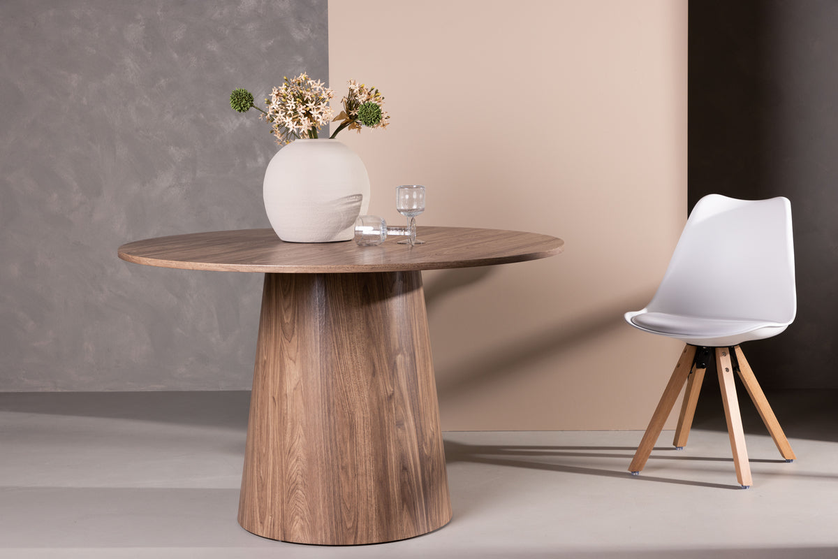 Åseda Spisebord, Ø120 cm | Brun