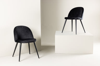Nausta Spisebordssstol | Sort