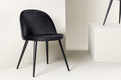 Nausta Spisebordssstol | Sort