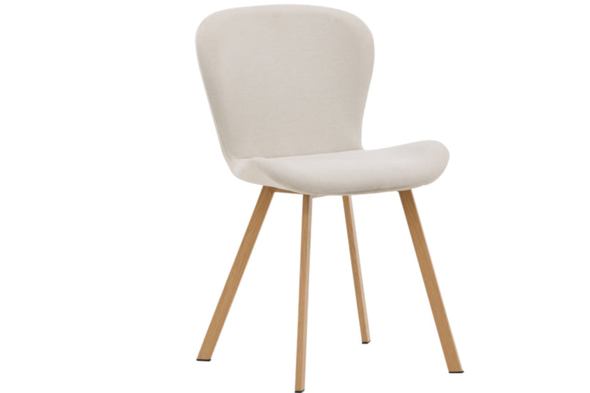 Forsvik Spisebordsstol | Beige - træben