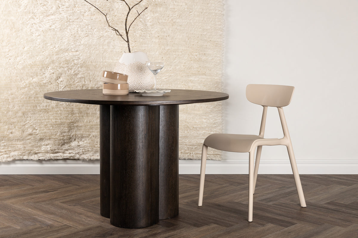 Voxna Spisebord, Ø110 cm | Mocca