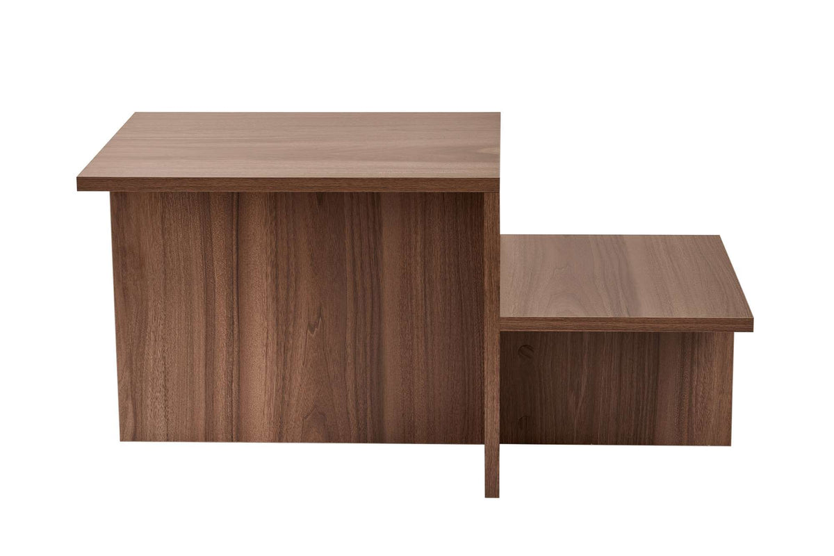 Harmony sofabord, 80 x 40 cm – Venezia-valnød – produktbillede 5