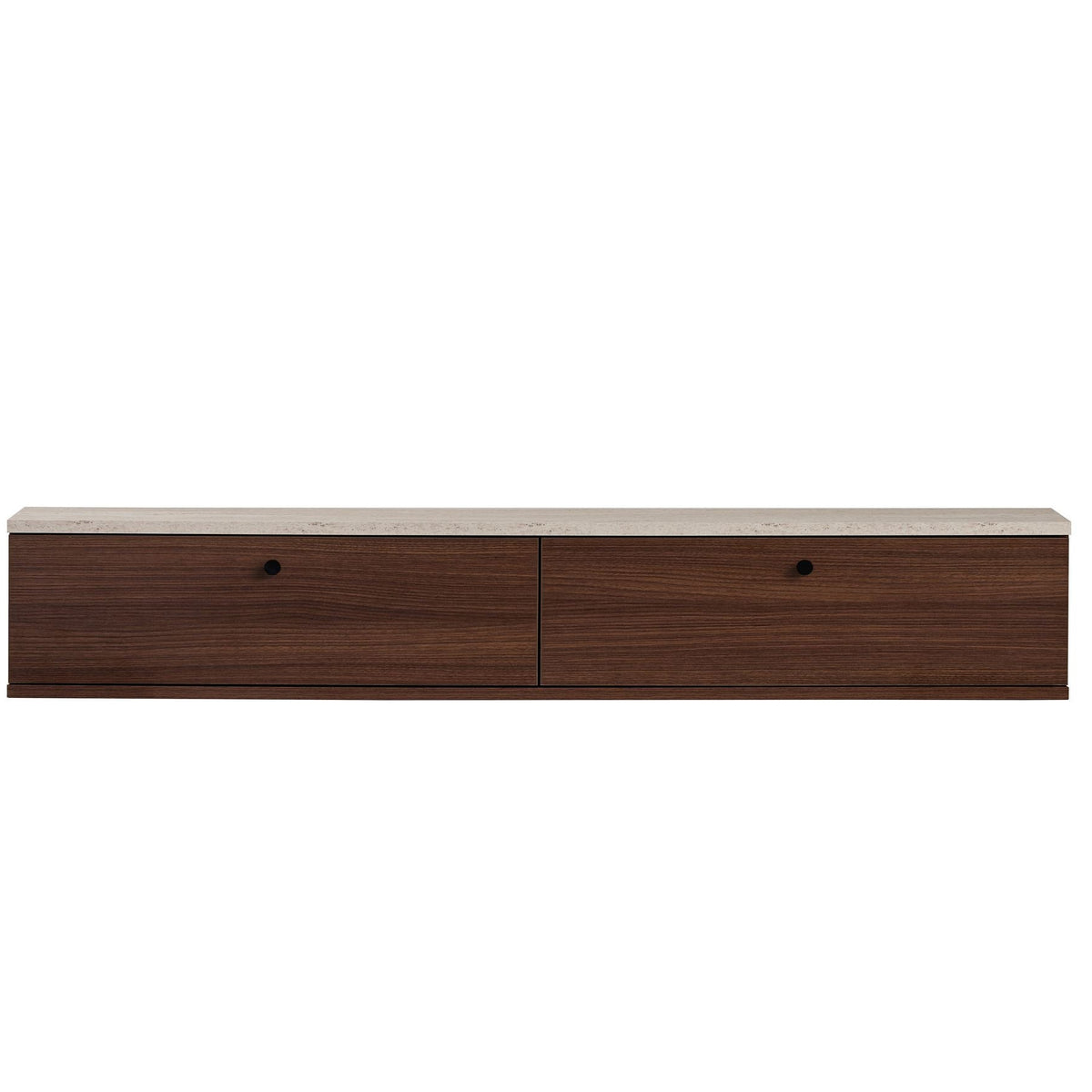 Ligne 160 - Travertine, Milano Walnut