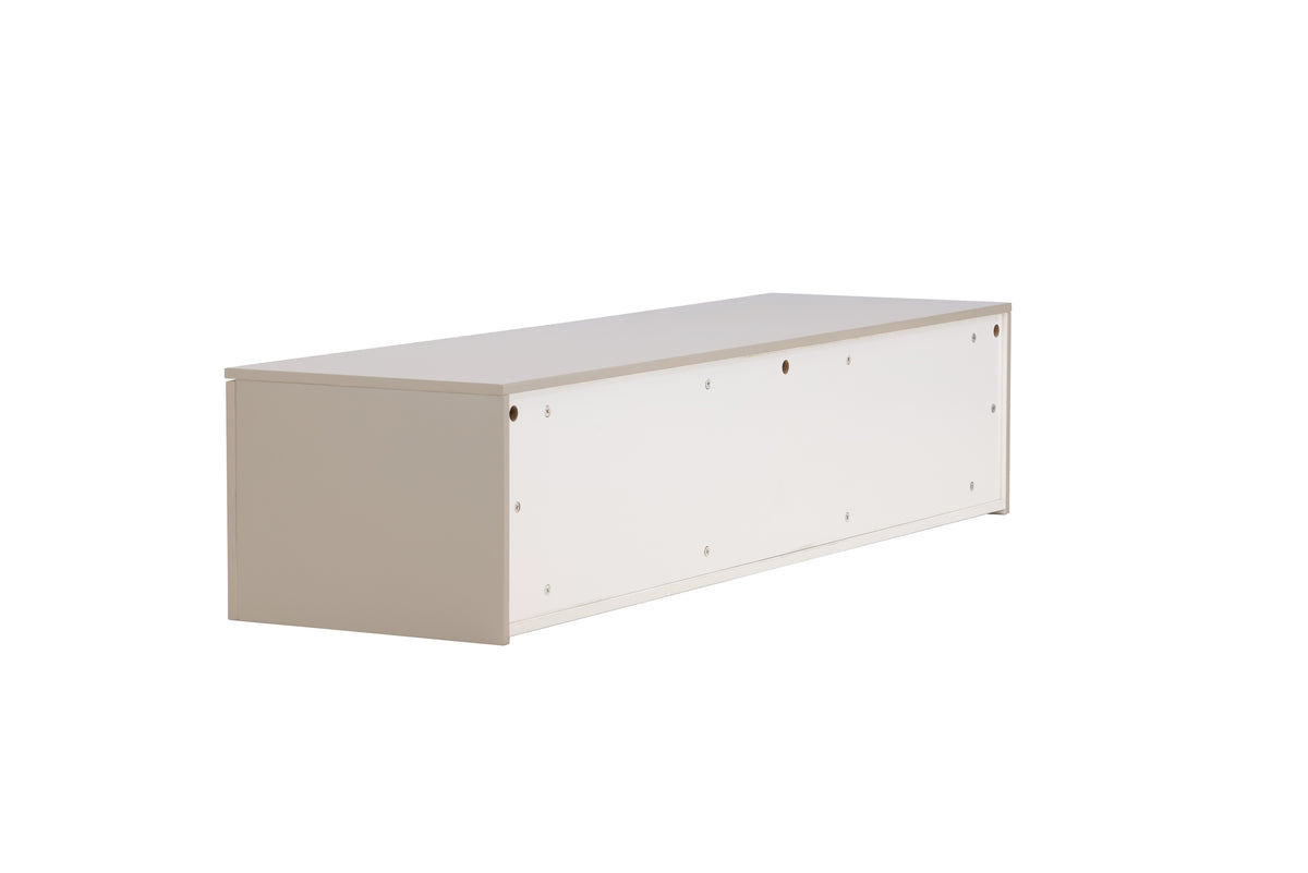 Frihamn Byrå TV Bord, 160 x 35 cm | Beige