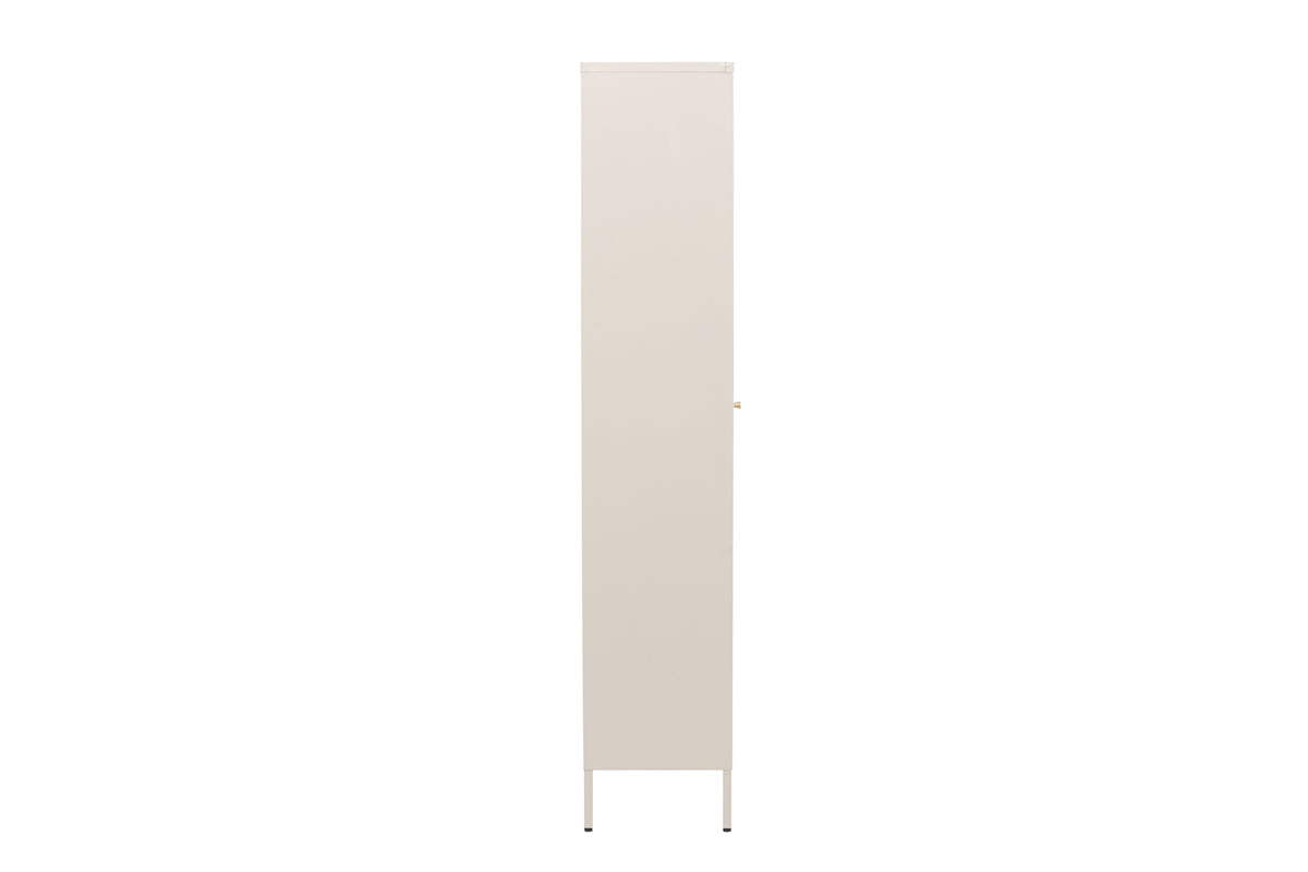 Lima Vitrineskab, 180 x 80 x 35 cm | Beige
