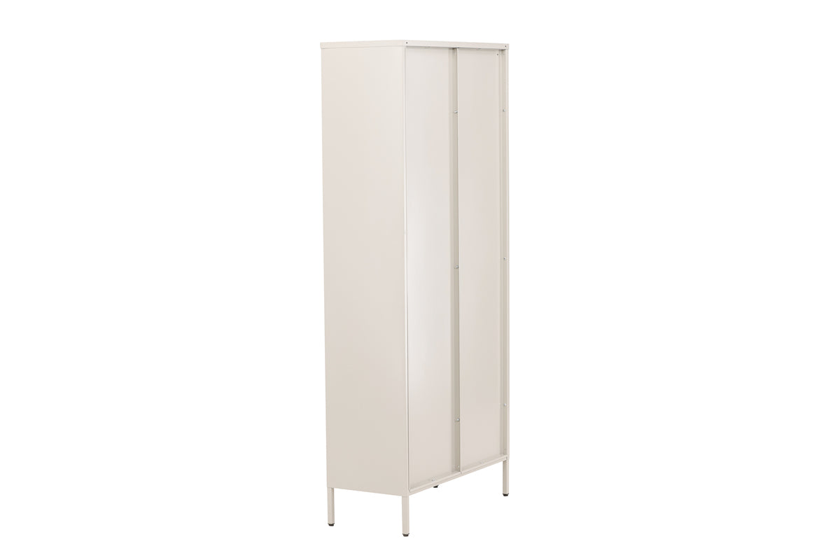 Lima Vitrineskab, 180 x 80 x 35 cm | Beige
