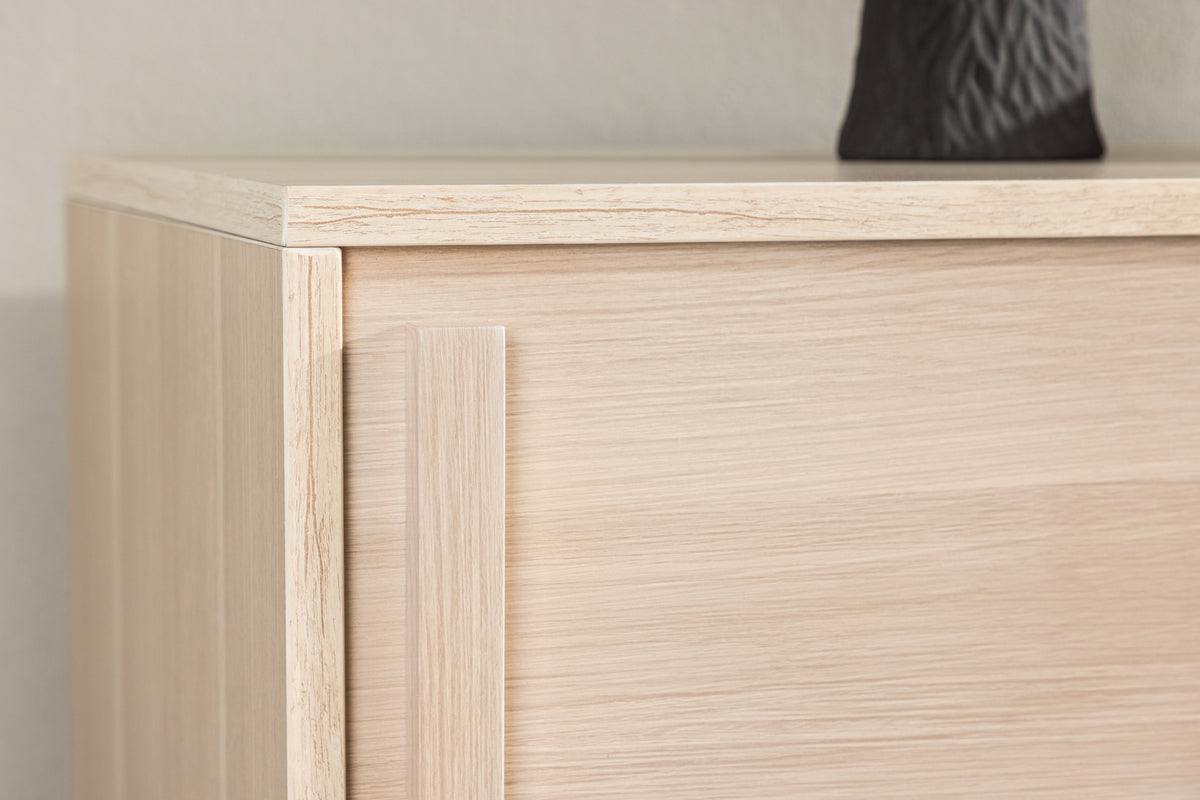 Kvina TV Bord, 180 x 45 cm | Lys