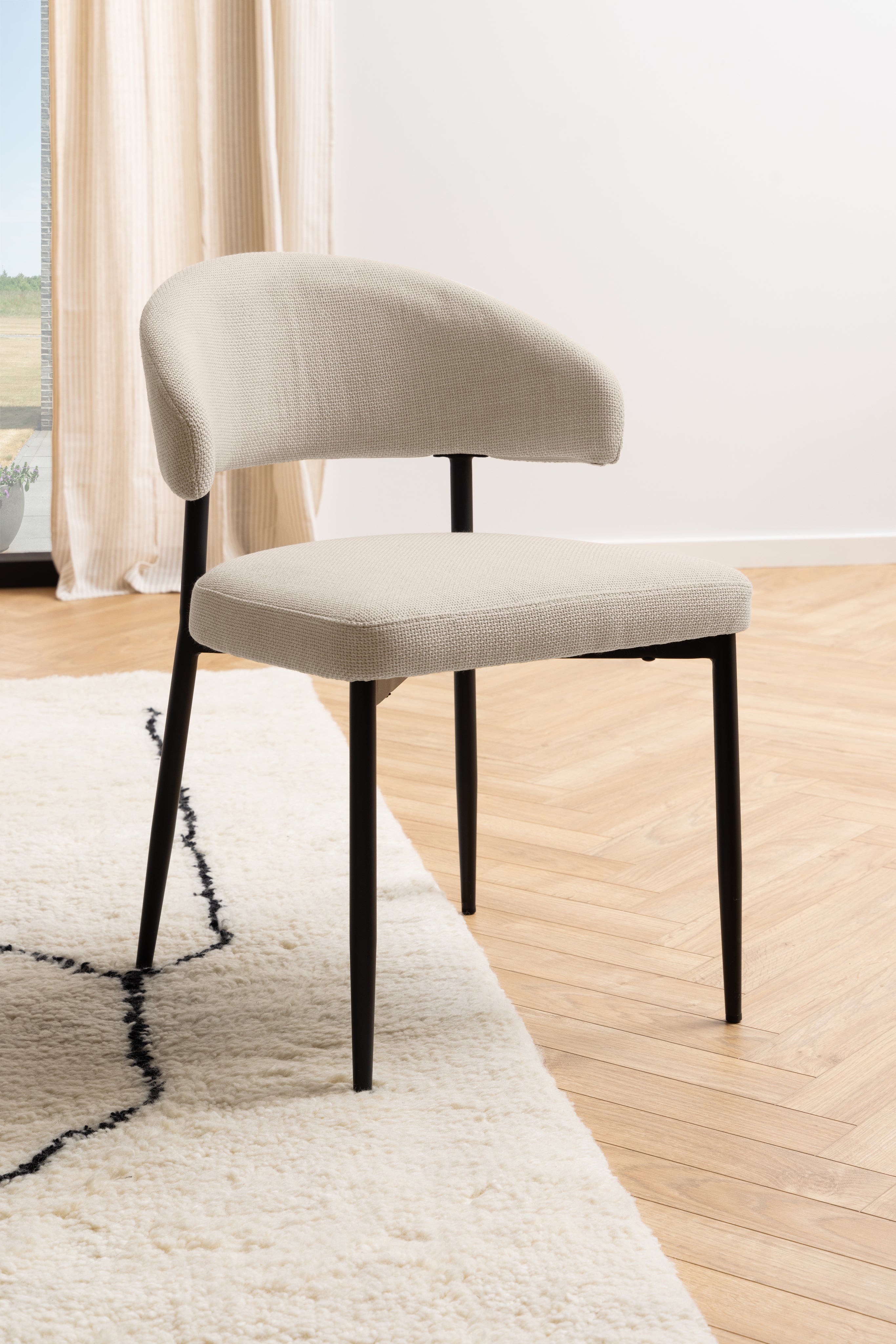 Elina spisebordsstol | Beige