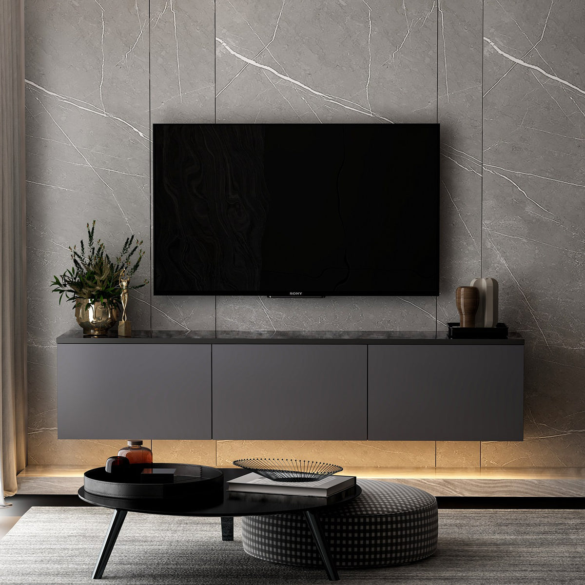 Neon Illuminated - Anthracite