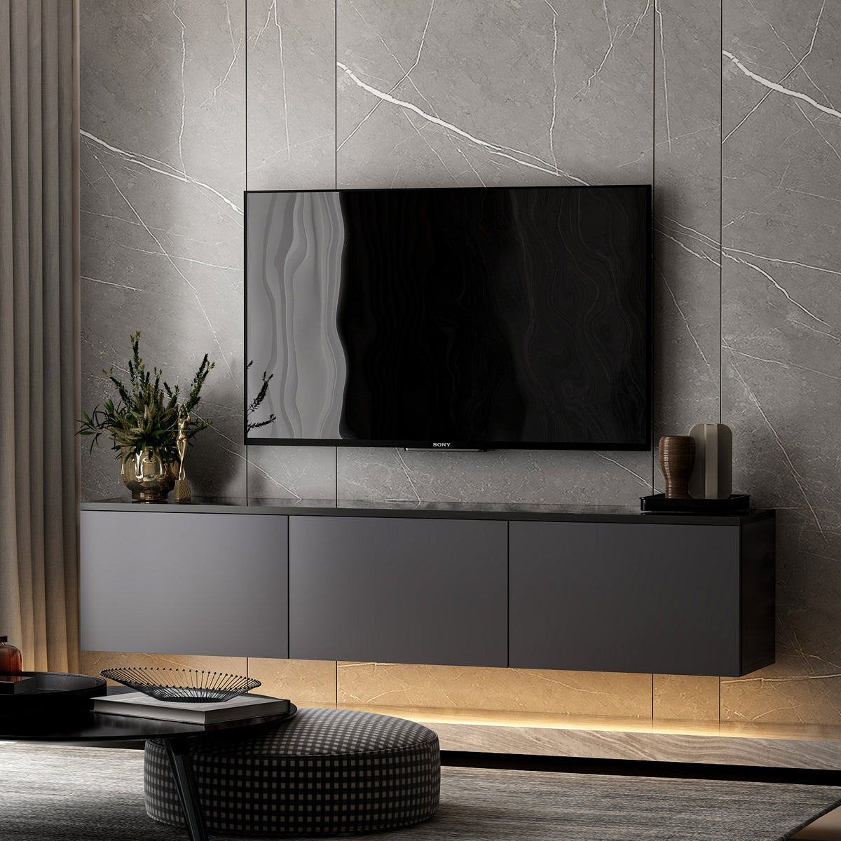 Neon Illuminated - Anthracite