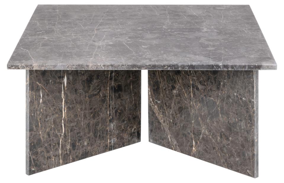 Vega Sofabord 90 x 42 cm | Mørkt Marmor