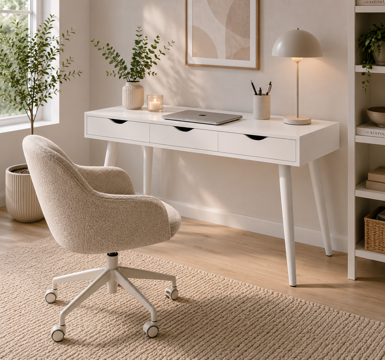 Richmont skrivebord | Hvid