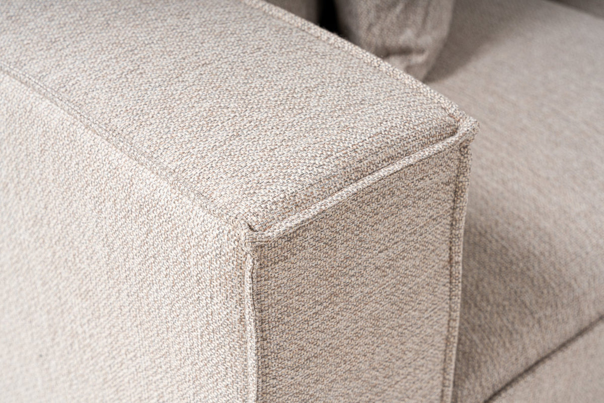 Sora Sofa (L1-O1-O1-1R-POUFFE ), | Sand Beige
