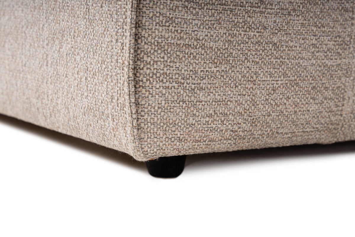 Sora Sofa (L1-O1-O1-1R-POUFFE ), | Sand Beige