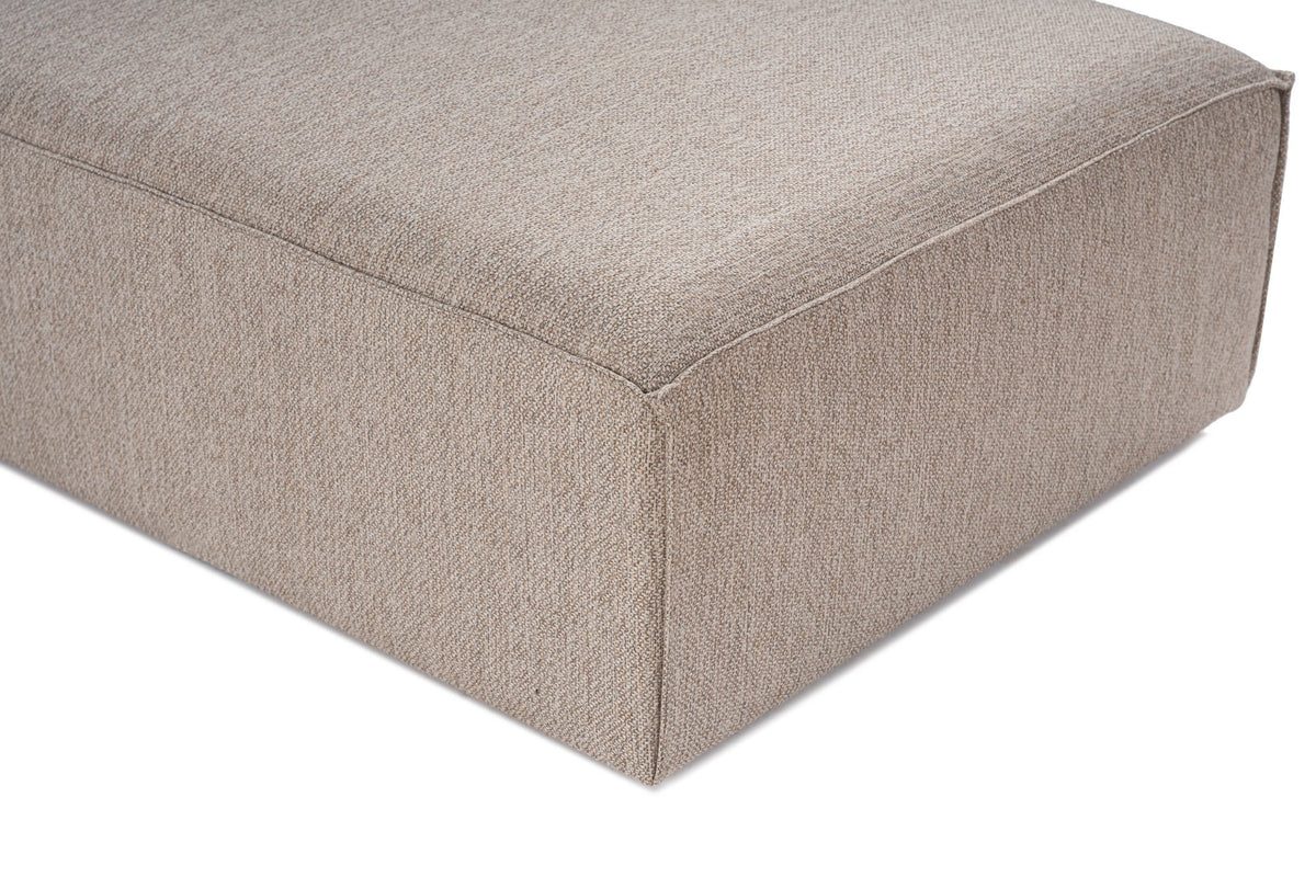 Sora Sofa (L1-O1-O1-1R-POUFFE ), | Sand Beige