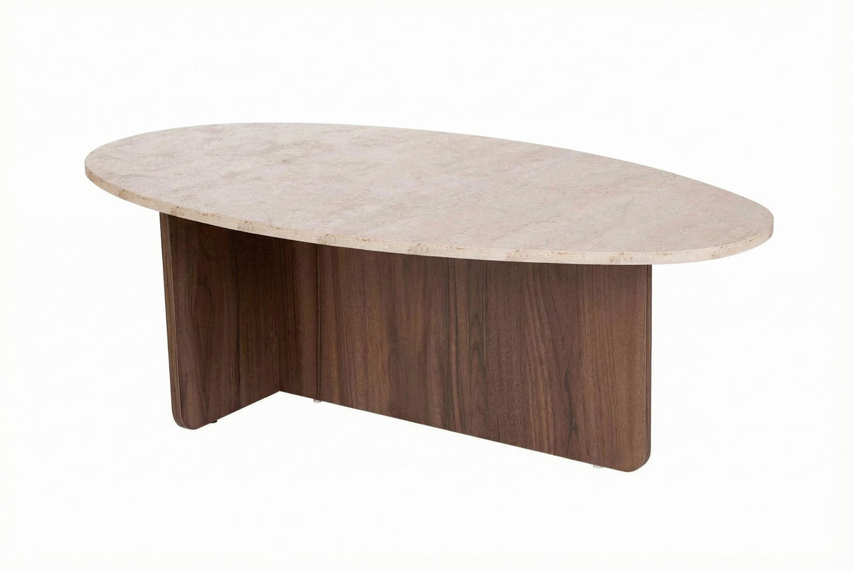 Orba - Travertine, Venezia Walnut