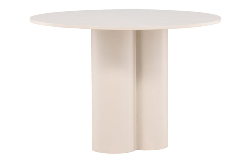 Olivia Spisebord, Ø110 cm | Hvid