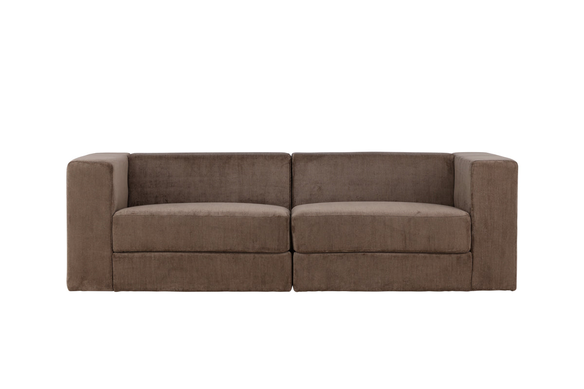 Lumi Sofa | Brun, Stof (Polyester)