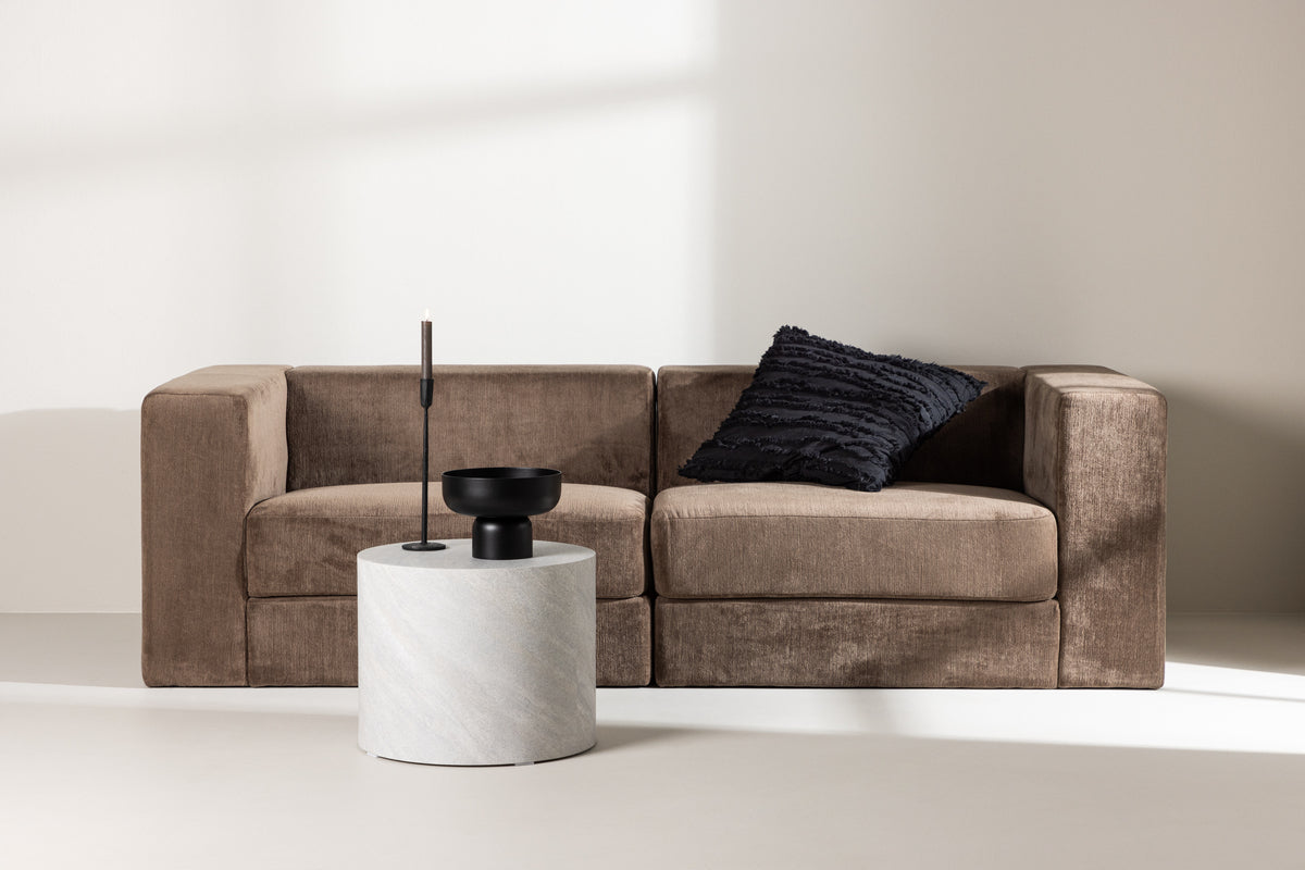 Lumi Sofa | Brun, Stof (Polyester)