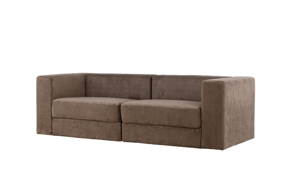 Lumi Sofa | Brun, Stof (Polyester)