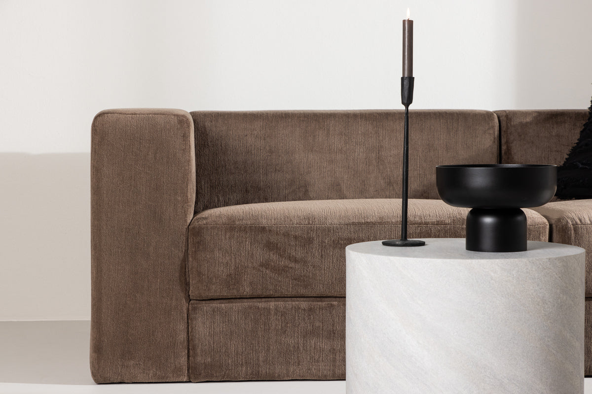 Lumi Sofa | Brun, Stof (Polyester)