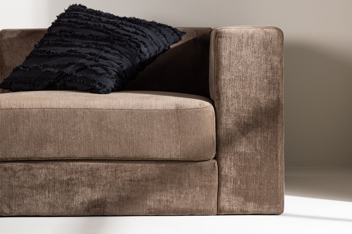 Lumi Sofa | Brun, Stof (Polyester)