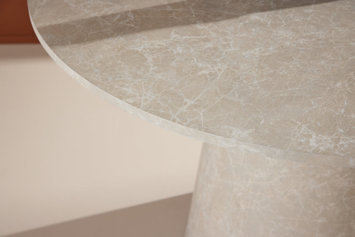 Åseda Spisebord, Ø120 cm | Beige