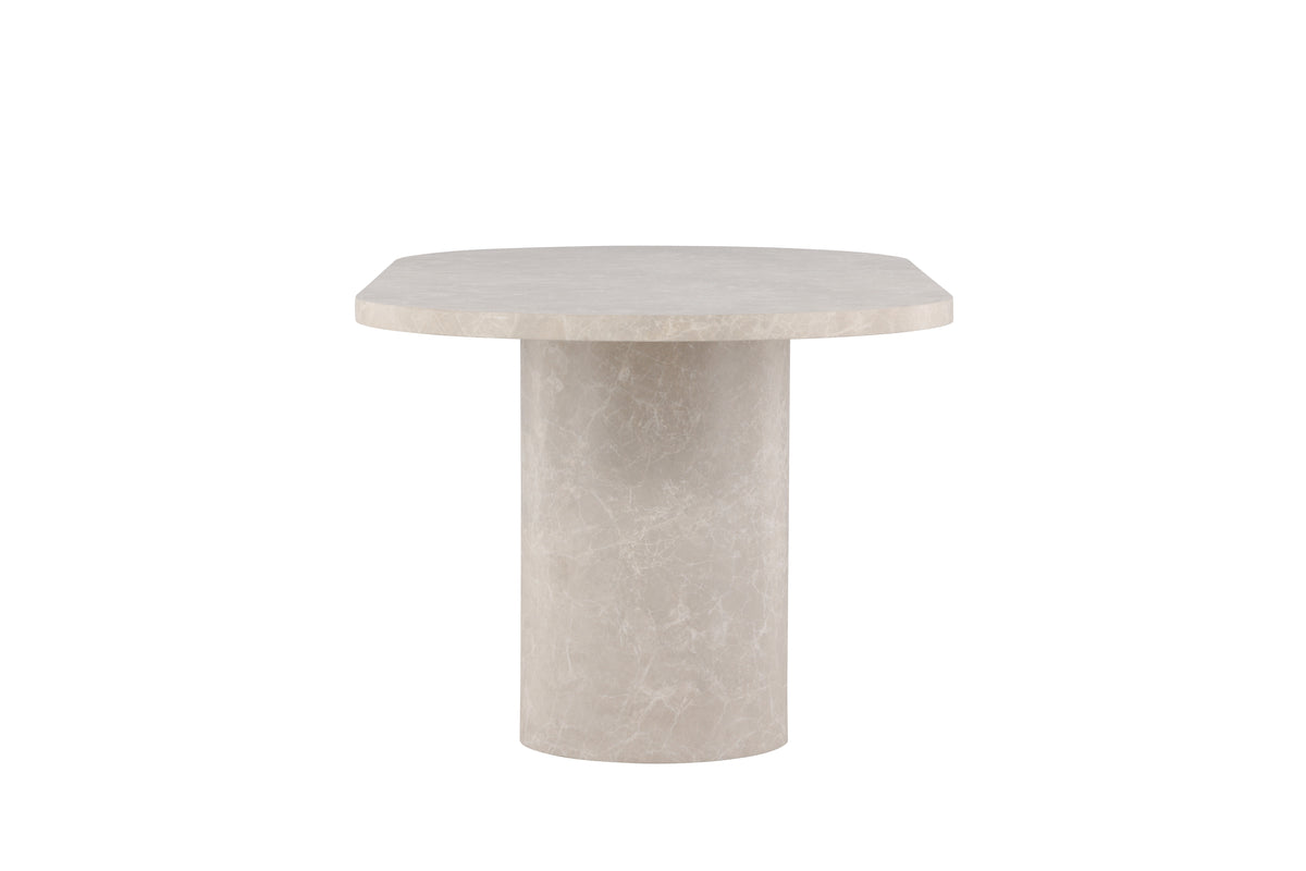 Namsos Spisebord, 200 x 100 cm | Beige / Marmor