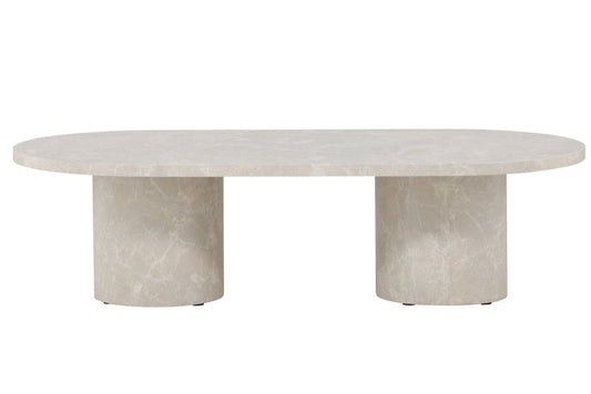 Levanger Sofabord 120 x 60 cm  | Marmor look