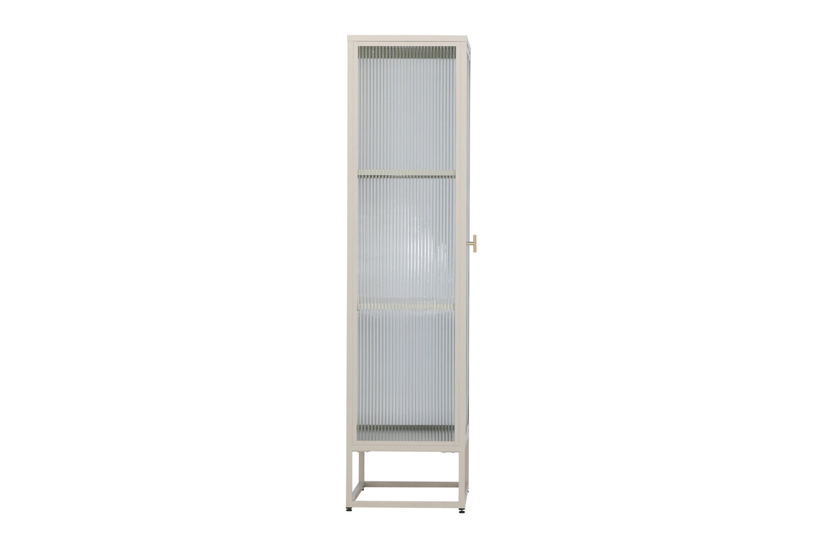 Garis Vitrineskab, 170 x 70 x 40 cm | Beige