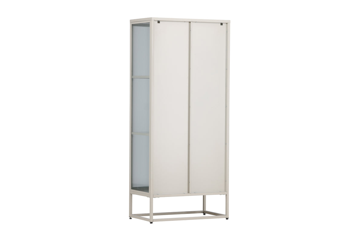 Garis Vitrineskab, 170 x 70 x 40 cm | Beige