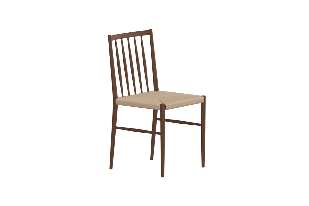 Enes Spisebordsstol | Mocca/ Beige