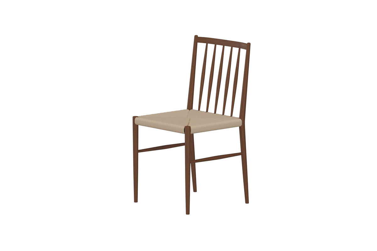 Enes Spisebordsstol | Mocca/ Beige
