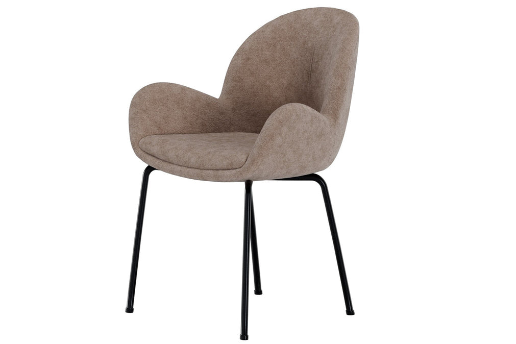 Florensa spisebordsstol | Mocca brun/Sort