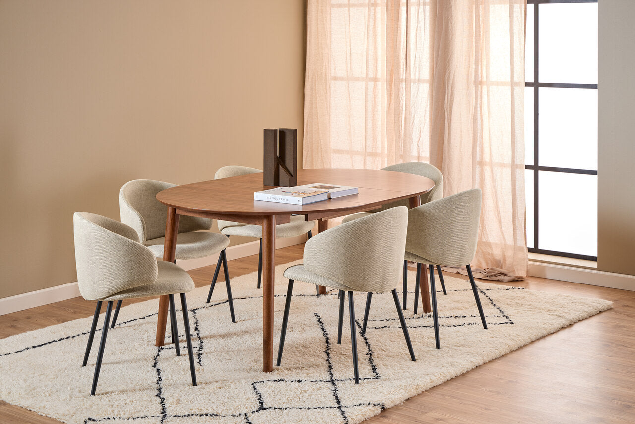 Nordhagen Spisebord m. udtræk Ø115/154 cm