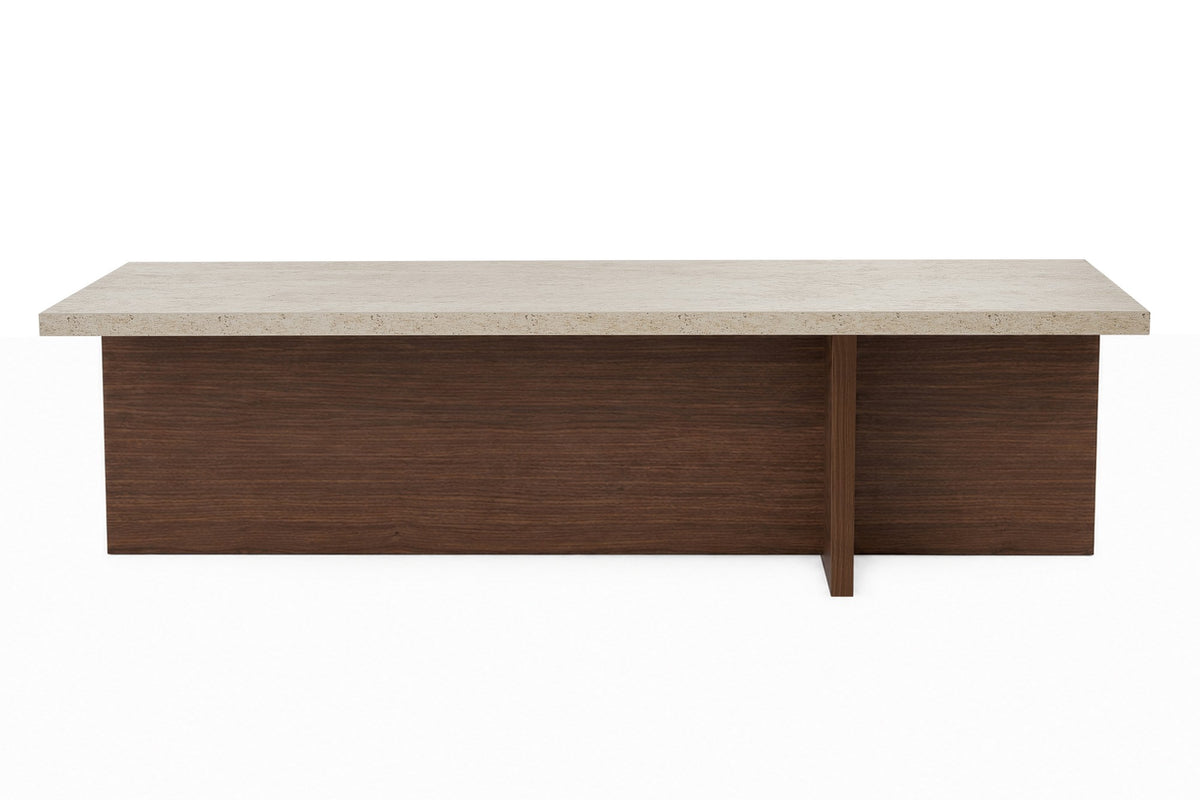 Harbor - Travertine, Milano Walnut