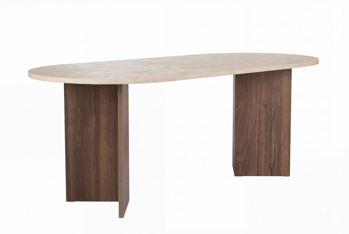 Sabella - Travertine, Venezia Walnut