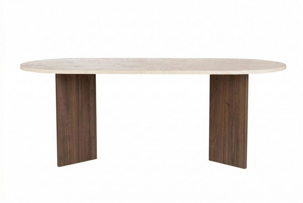 Sabella - Travertine, Venezia Walnut