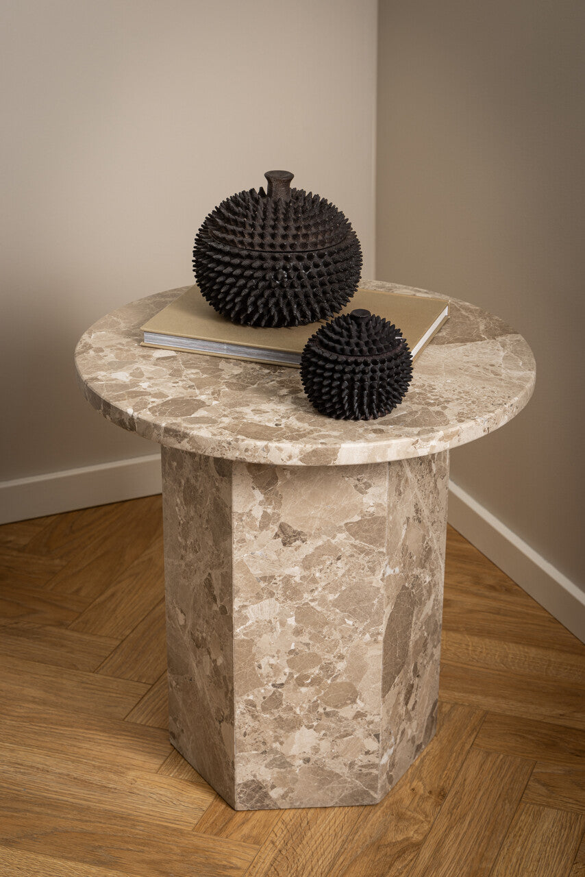 Naxos 50 x 50 cm hjørnebord | Marmor