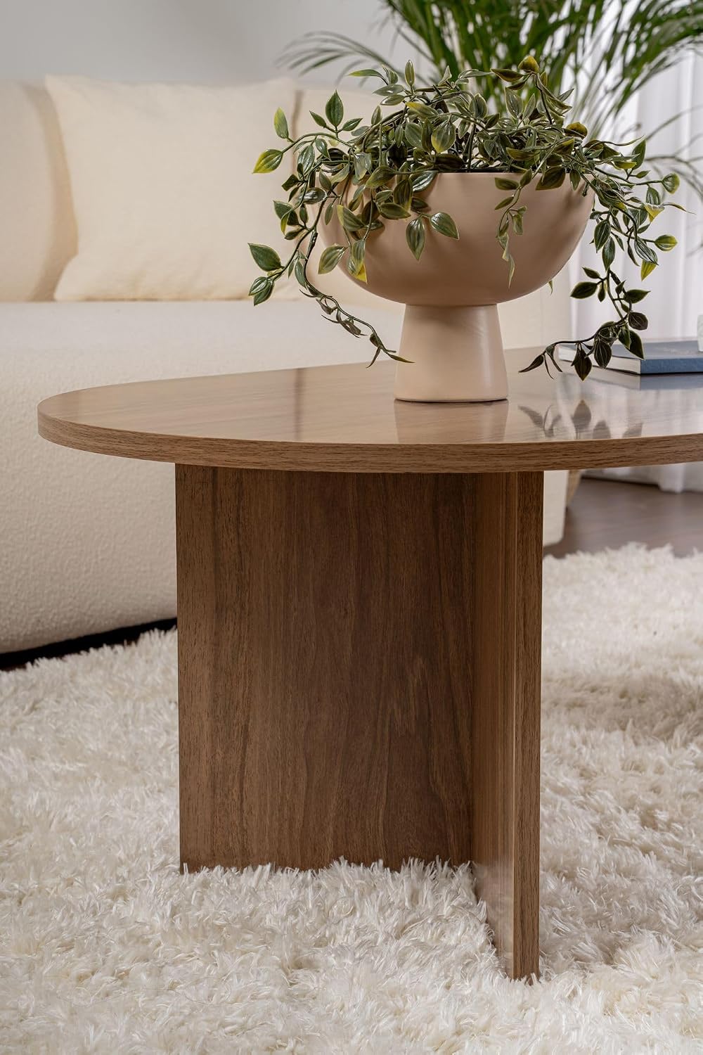 Lyngdal Sofabord 119 x 60 cm | Valnød look